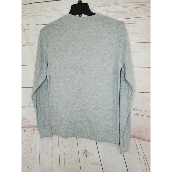 South Pole Authentic Collection Heather Grey Small Embroidered Long Sleeve Shirt - Picture 6 of 11